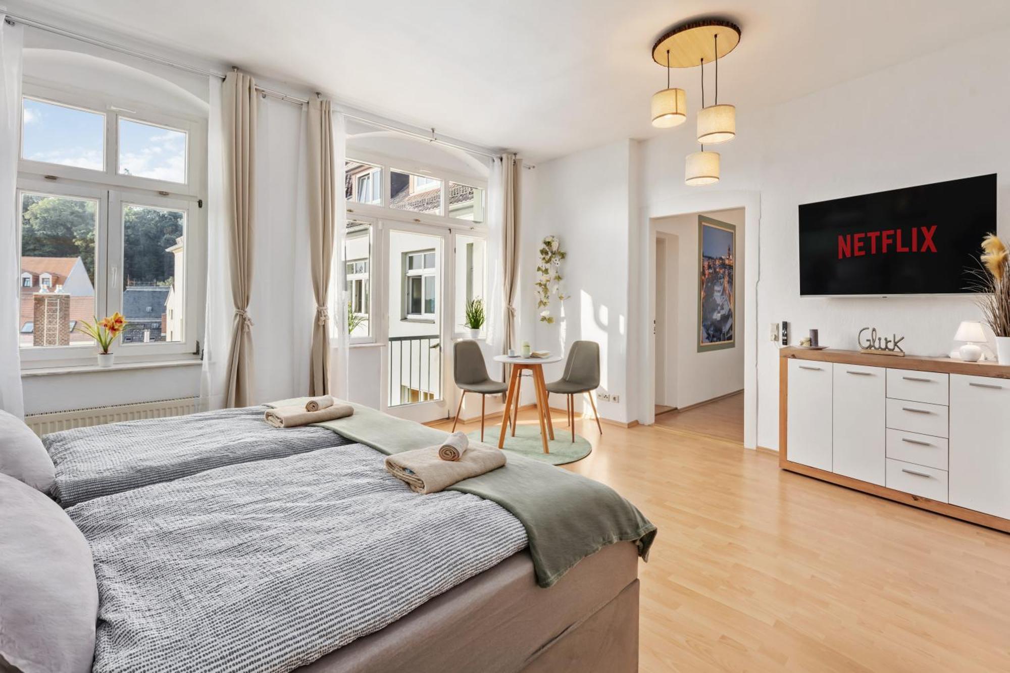 Neu Meissen Altstadt Familyoase Wlan Netflix Magenta Disney Exteriör bild