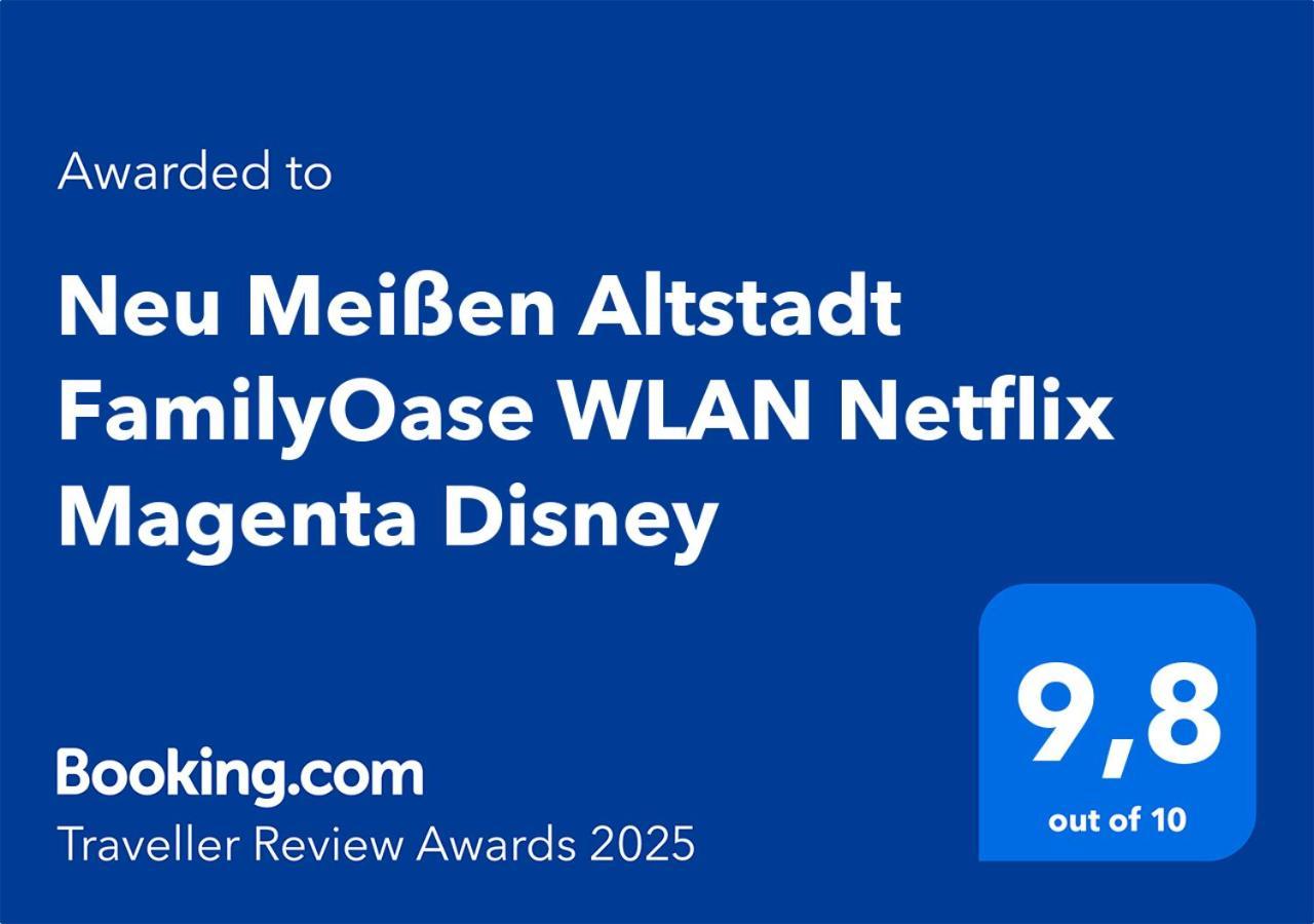 Neu Meissen Altstadt Familyoase Wlan Netflix Magenta Disney Exteriör bild